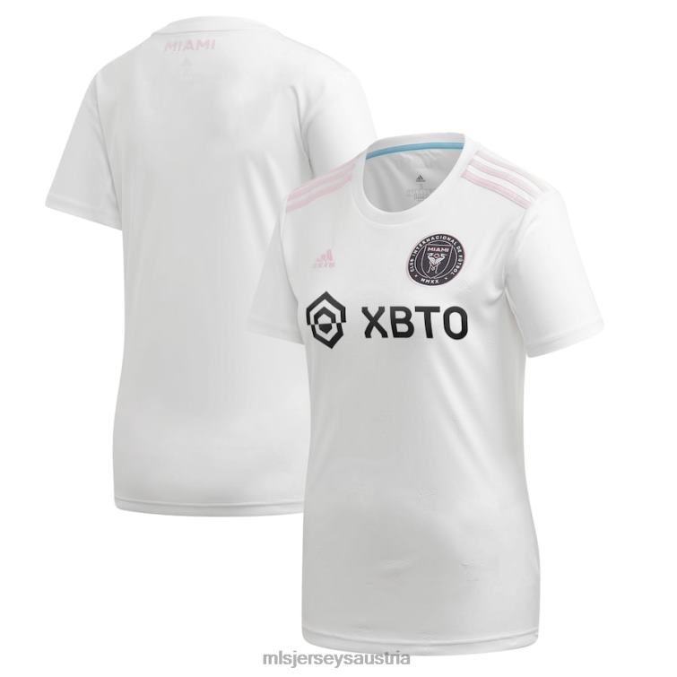 Frauen Inter Miami CF Adidas Weißes 2020 Primär-Replika-Trikot Jersey MLS Jerseys TT4B688
