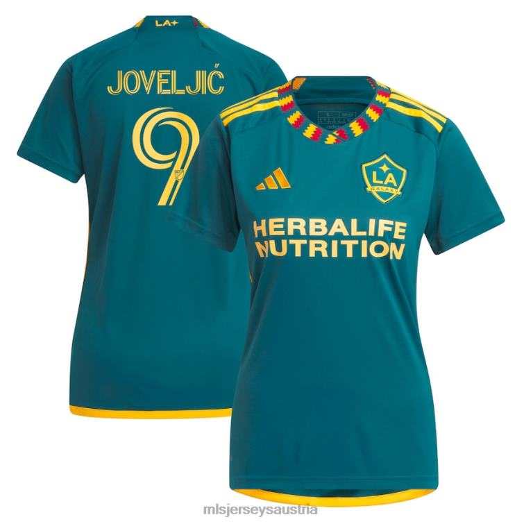 Frauen La Galaxy Dejan Joveljic Adidas Green 2023 La Kit Replika-Spielertrikot Jersey MLS Jerseys TT4B992