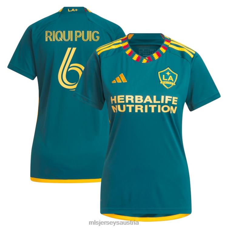 Frauen La Galaxy Riqui Puig adidas grünes 2023 La Kit Replika-Spielertrikot Jersey MLS Jerseys TT4B403