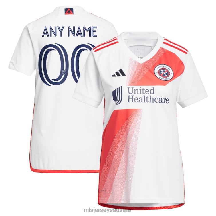 Frauen New England Revolution adidas weißes 2023 Defiance Replika-Trikot Jersey MLS Jerseys TT4B843