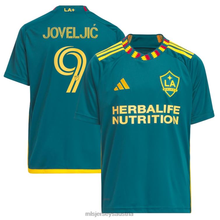 Kinder La Galaxy Dejan Joveljic Adidas Green 2023 La Kit Replika-Spielertrikot Jersey MLS Jerseys TT4B841