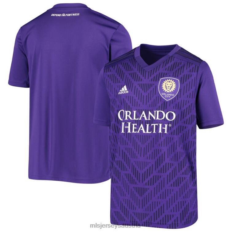 Kinder Orlando City SC adidas Lila 2020 Replika-Heimtrikot Jersey MLS Jerseys TT4B289