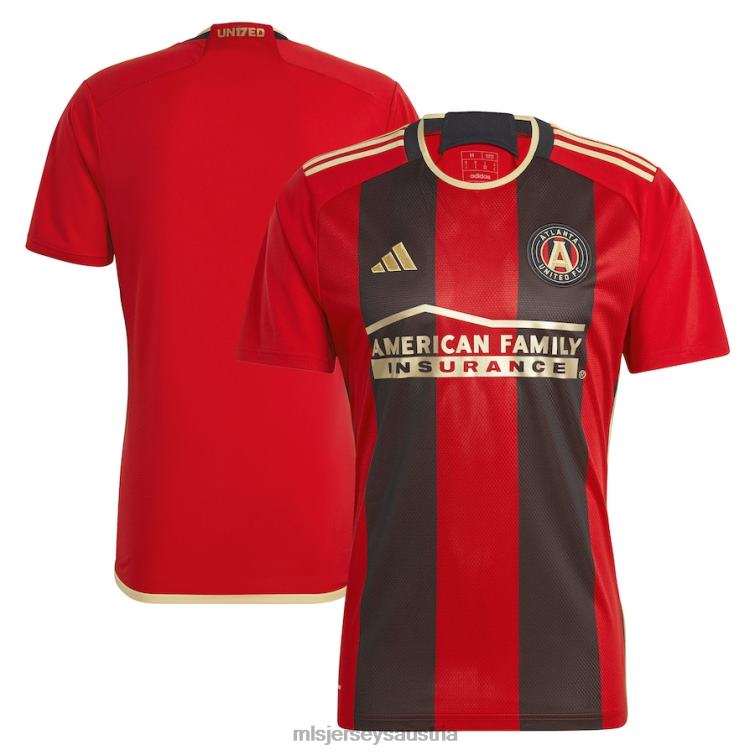 Männer Atlanta United FC adidas schwarzes 2023 17er-Trikot-Replika-Trikot Jersey MLS Jerseys TT4B40