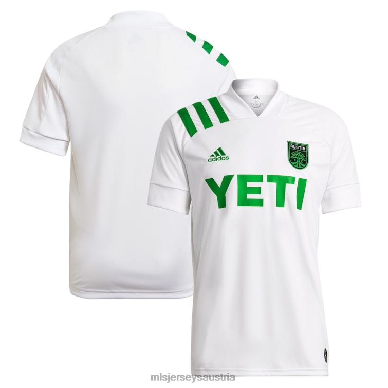 Männer Austin FC adidas weißes 2021 Secondary Legends Replika-Trikot Jersey MLS Jerseys TT4B675