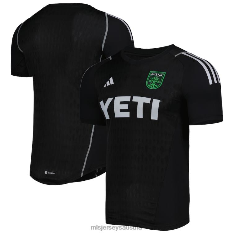Männer Austin fc adidas schwarzes Replik-Torwarttrikot 2023 Jersey MLS Jerseys TT4B72