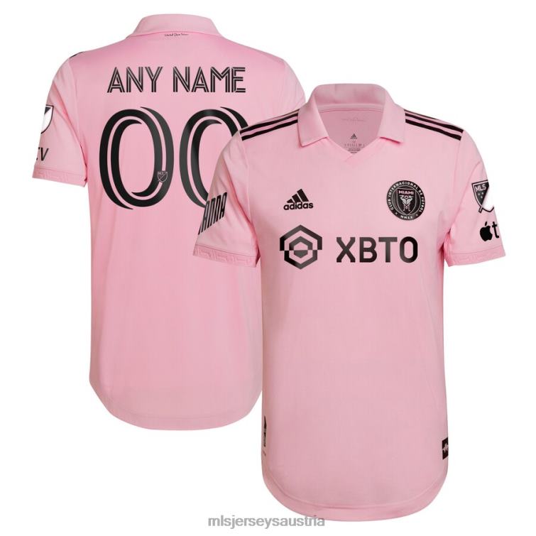 Männer Inter Miami CF adidas Pink 2022 The Heart Beat Kit, authentisches individuelles Trikot Jersey MLS Jerseys TT4B394